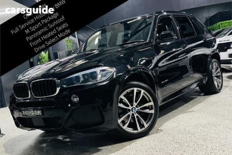 Black 2018 BMW X5 Wagon Xdrive 30D
