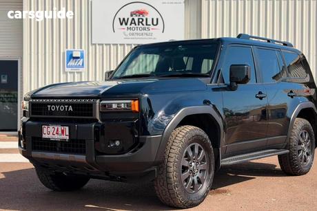 Black 2025 Toyota Landcruiser Prado Wagon Altitude