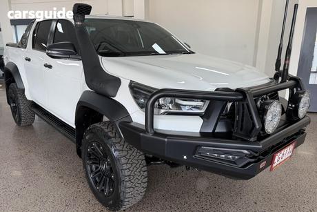 White 2023 Toyota Hilux Double Cab Pick Up Rogue (4X4)