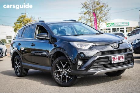 Black 2016 Toyota RAV4 Wagon Gxl (2Wd)