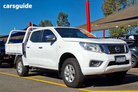 White 2016 Nissan Navara Dual Cab Utility St (4X4)