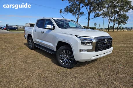 White 2025 Mitsubishi Triton Double Cab Pick Up Gls (4X4)