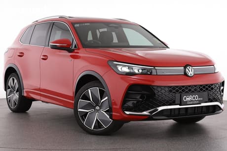 Red 2025 Volkswagen Tiguan Wagon 195Tsi R-Line
