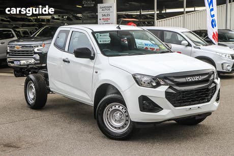 White 2026 Isuzu D-MAX Space Cab Chassis Sx (4X2) High-Ride