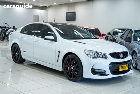 White 2015 Holden Commodore Sedan Ss-V Redline