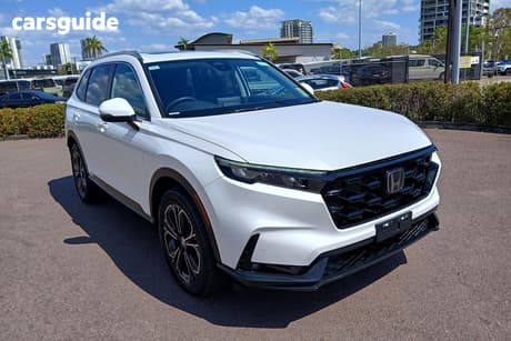 White 2024 Honda CR-V Wagon Vti Lx (Awd) 5 Seats