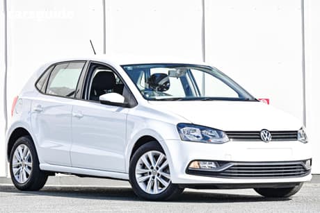 White 2016 Volkswagen Polo Hatchback 81 Tsi Comfortline