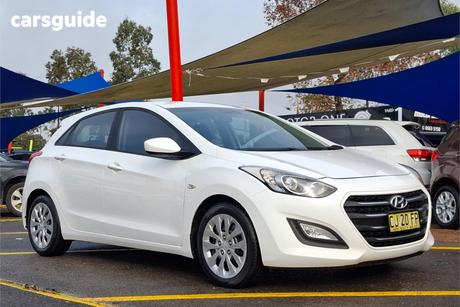 White 2016 Hyundai I30 Hatchback Active 1.6 Crdi