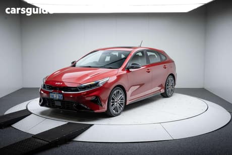 Red 2021 Kia Cerato Hatchback Gt