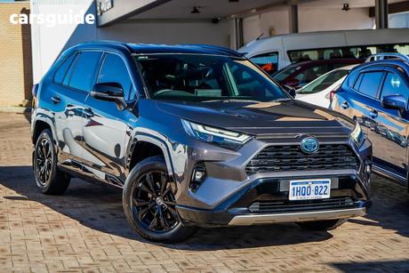 Grey 2022 Toyota RAV4 Wagon Xse (Awd) Hybrid