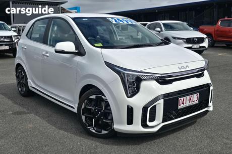 White 2024 Kia Picanto Hatchback Gt Line (Pe2)