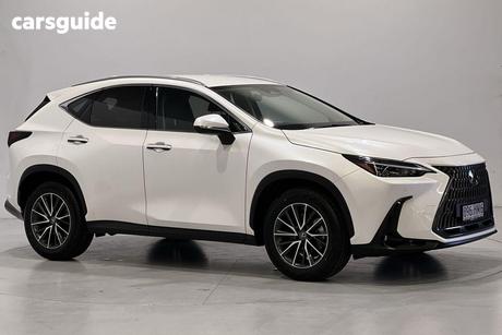 White 2023 Lexus NX350H Wagon Luxury Hybrid 2Wd