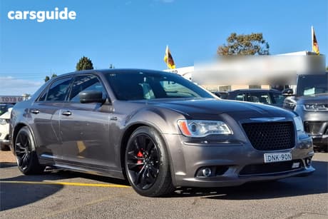 Grey 2015 Chrysler 300 Sedan Srt8 Core Satin Vapour
