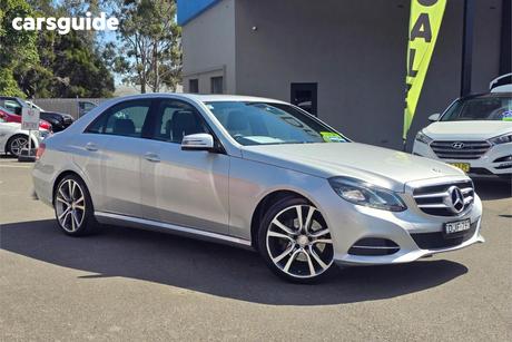 Silver 2013 Mercedes-Benz E200 Sedan Elegance Be
