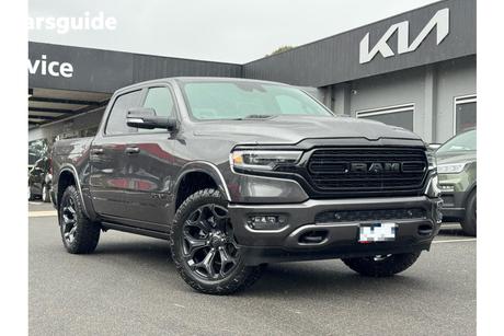 Grey 2022 RAM 1500 Crew Cab Utility Limited Rambox (Hybrid)