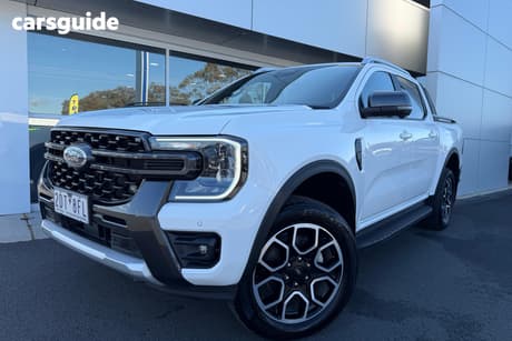 White 2025 Ford Ranger Double Cab Pick Up Wildtrak X 2.0 (4X4)