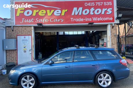 Blue 2008 Subaru Liberty Wagon 2.5I