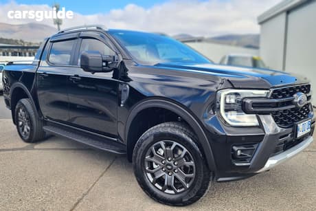 Black 2025 Ford Ranger Double Cab Pick Up Wildtrak 3.0 (4X4)