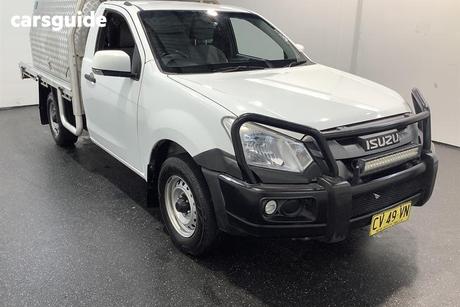 White 2018 Isuzu D-MAX Cab Chassis Sx (4X2)