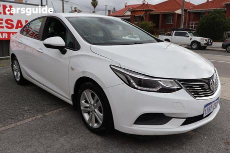 White 2018 Holden Astra Sedan Ls
