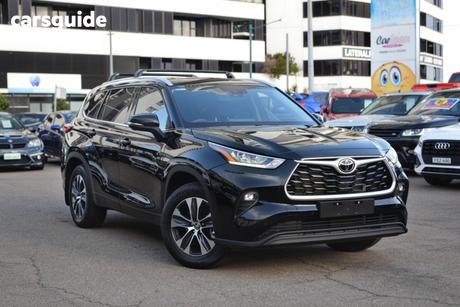 Black 2022 Toyota Kluger Wagon Gxl Awd