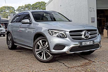 Silver 2016 Mercedes-Benz GLC250 Wagon 250