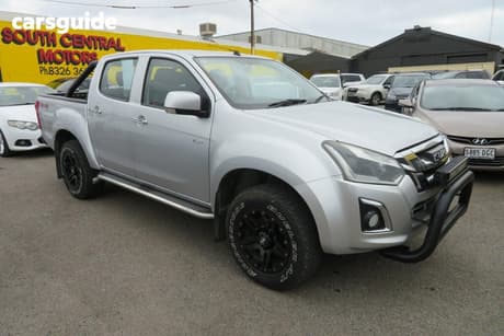 Silver 2018 Isuzu D-MAX Ute Tray LS