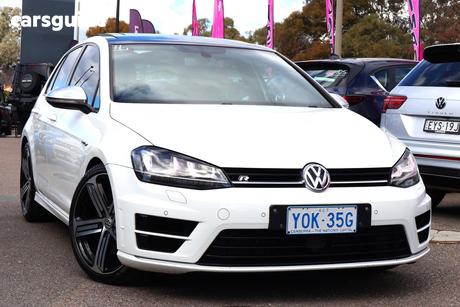 White 2016 Volkswagen Golf Hatchback R
