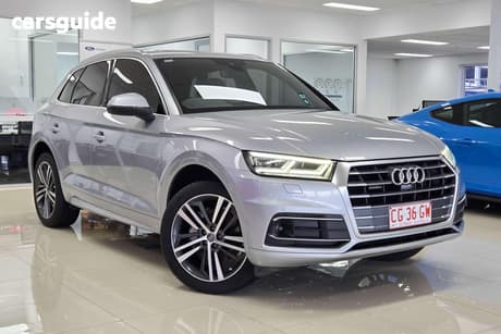 Silver 2020 Audi Q5 Wagon 40 Tdi Quattro Sport
