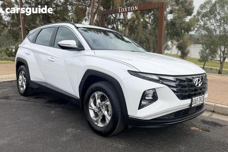 White 2023 Hyundai Tucson Wagon (Fwd)