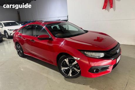 Red 2016 Honda Civic Sedan Rs