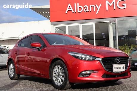Red 2016 Mazda 3 Hatchback Touring