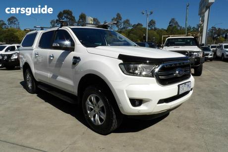 White 2020 Ford Ranger Double Cab Pick Up Xlt 2.0 Hi-Rider (4X2)