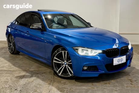 Blue 2015 BMW 320I Sedan M Sport