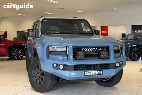 Blue 2026 Toyota Landcruiser Prado Wagon Altitude