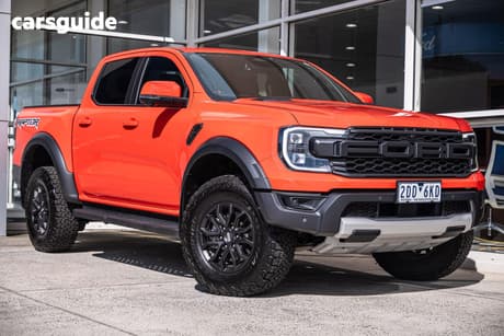 Orange 2025 Ford Ranger Double Cab Pick Up Raptor 3.0 (4X4)