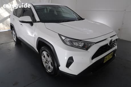 White 2019 Toyota RAV4 Wagon Gx (2Wd)