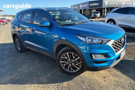 Blue 2020 Hyundai Tucson Wagon Active X (2Wd)