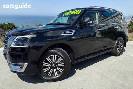 Black 2023 Nissan Patrol Wagon Ti-L (4X4)
