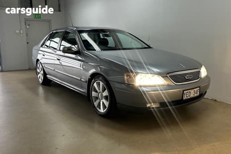 Grey 2006 Ford Fairlane Sedan Ghia