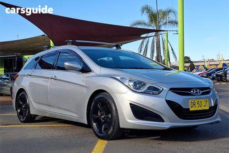 Silver 2014 Hyundai I40 Wagon Active