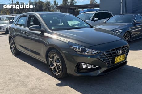 Grey 2021 Hyundai I30 Hatchback
