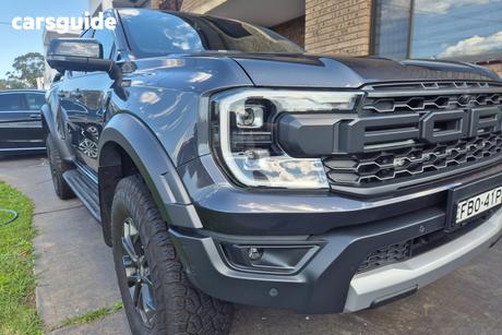 Grey 2023 Ford Ranger Double Cab Pick Up Raptor 3.0 (4X4)