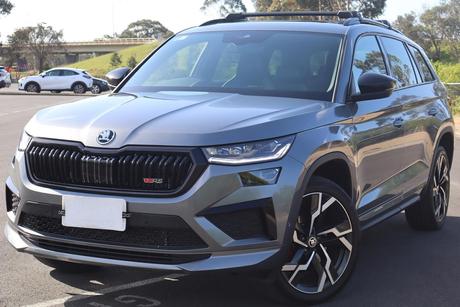 Grey 2024 Skoda Kodiaq Wagon Rs (4X4) 180Tsi
