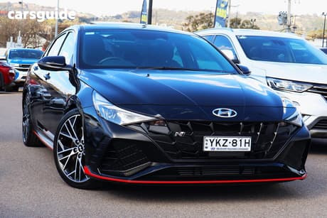 Black 2022 Hyundai I30 Sedan N Premium