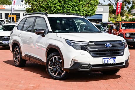 White 2025 Subaru Forester Wagon 2.5I (Awd)