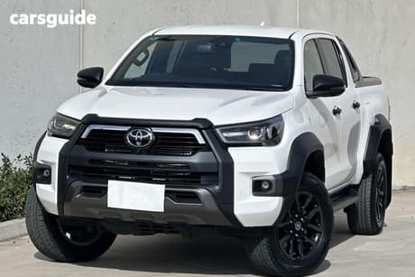 White 2025 Toyota Hilux Double Cab Pick Up Rogue 48V (4X4)