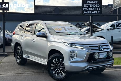 Silver 2021 Mitsubishi Pajero Sport Wagon Gls (4X4) 7 Seat