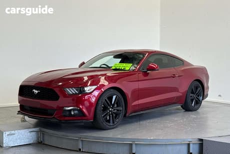 Red 2015 Ford Mustang Coupe Fastback 2.3 Gtdi
