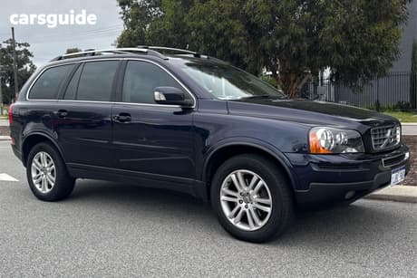 Blue 2011 Volvo XC90 Wagon D5
